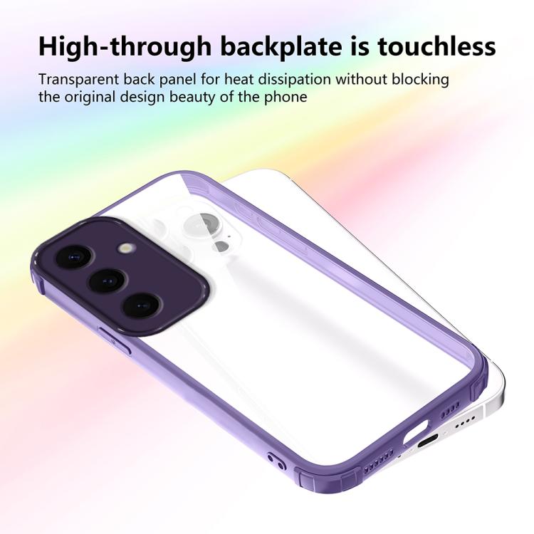 For Samsung Galaxy S24 5G Four Corners Shield Shockproof TPU Hybrid PC Phone Case