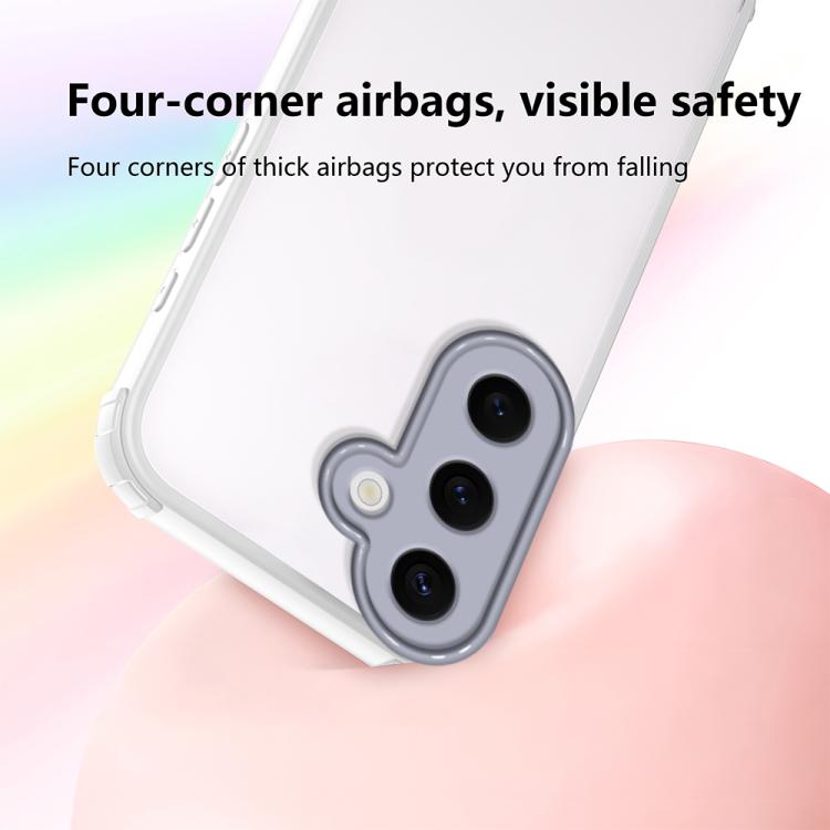 For Samsung Galaxy S24 FE 5G Four Corners Shield Shockproof TPU Hybrid PC Phone Case