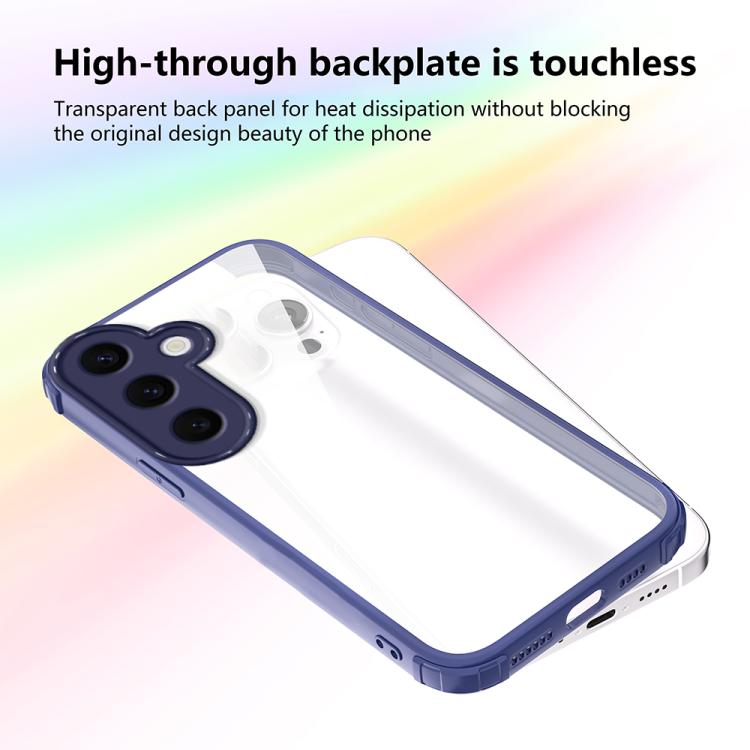 For Samsung Galaxy S24 FE 5G Four Corners Shield Shockproof TPU Hybrid PC Phone Case