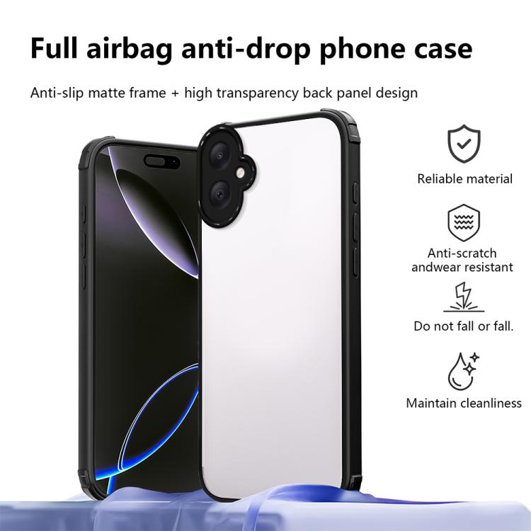 For Samsung Galaxy A05 / M05 Four Corners Shield Shockproof TPU Hybrid PC Phone Case