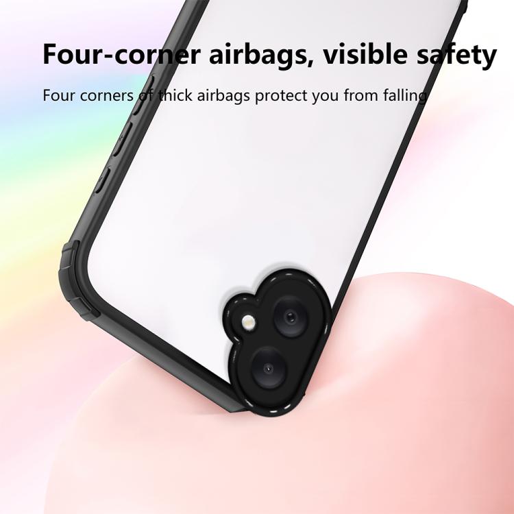 For Samsung Galaxy A05 / M05 Four Corners Shield Shockproof TPU Hybrid PC Phone Case