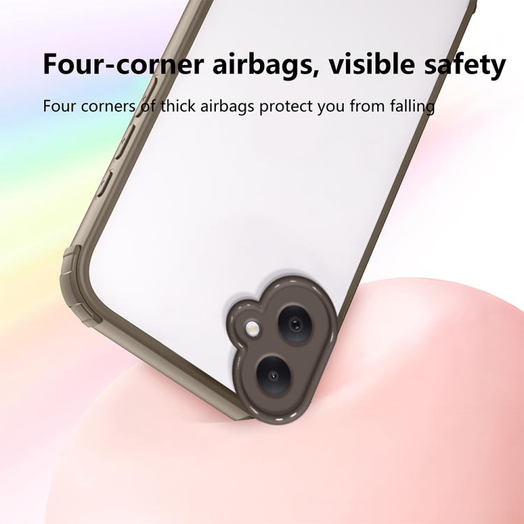 For Samsung Galaxy A05 / M05 Four Corners Shield Shockproof TPU Hybrid PC Phone Case