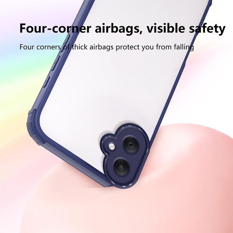 For Samsung Galaxy A05 / M05 Four Corners Shield Shockproof TPU Hybrid PC Phone Case