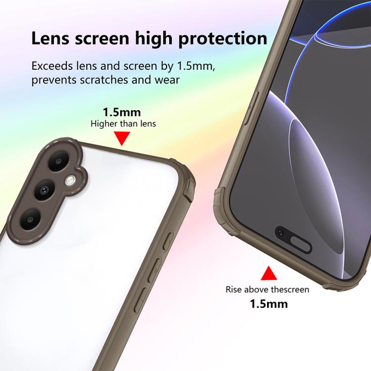 For Samsung Galaxy A05s Four Corners Shield Shockproof TPU Hybrid PC Phone Case