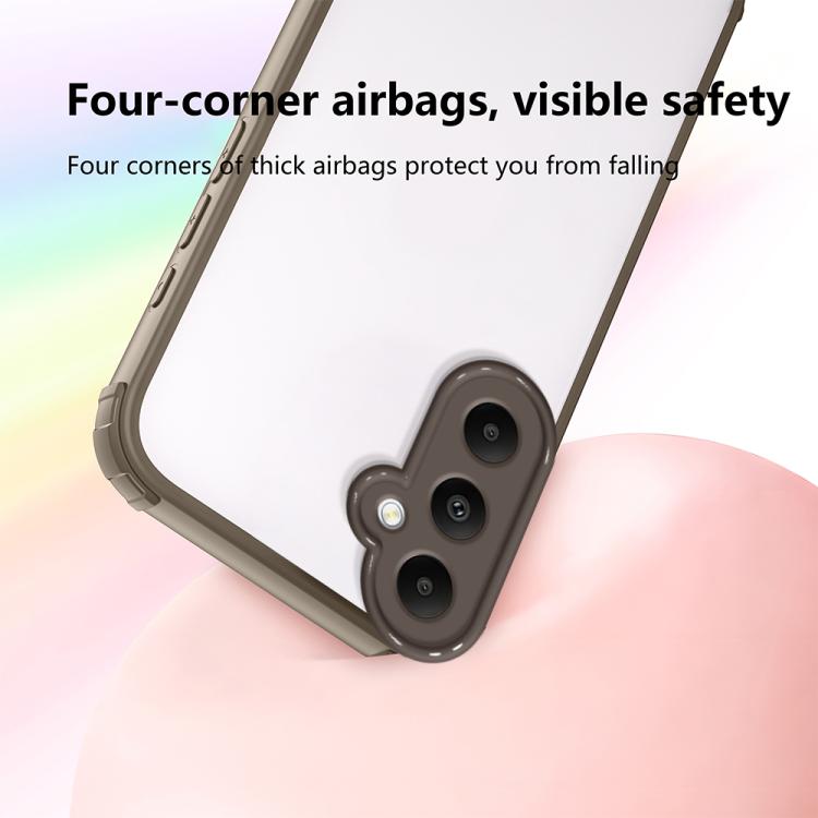 For Samsung Galaxy A05s Four Corners Shield Shockproof TPU Hybrid PC Phone Case