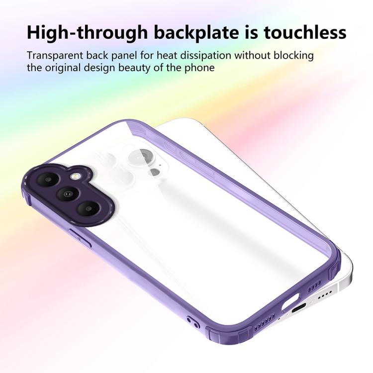For Samsung Galaxy A05s Four Corners Shield Shockproof TPU Hybrid PC Phone Case