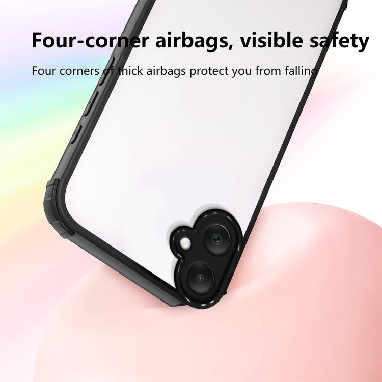 For Samsung Galaxy A06 5G Four Corners Shield Shockproof TPU Hybrid PC Phone Case