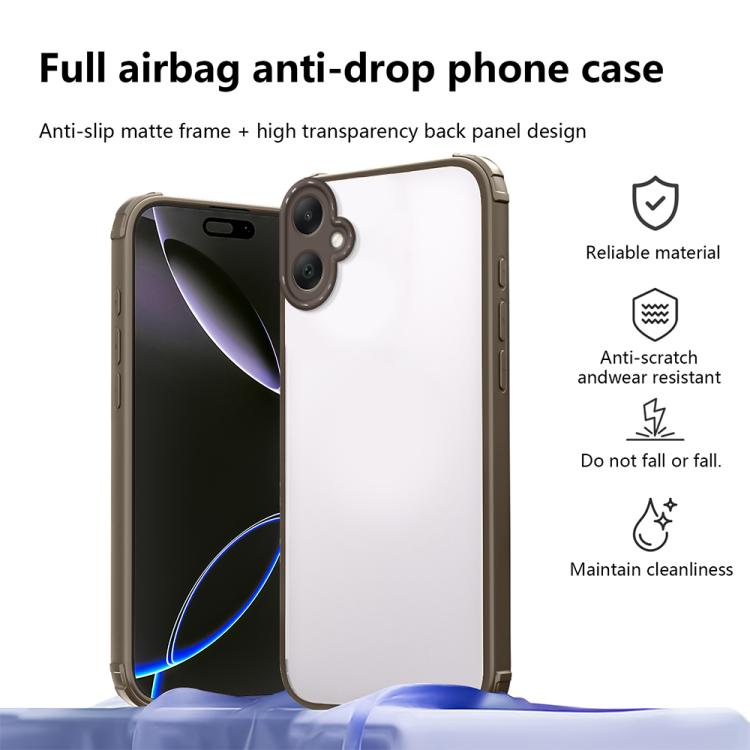 For Samsung Galaxy A06 5G Four Corners Shield Shockproof TPU Hybrid PC Phone Case