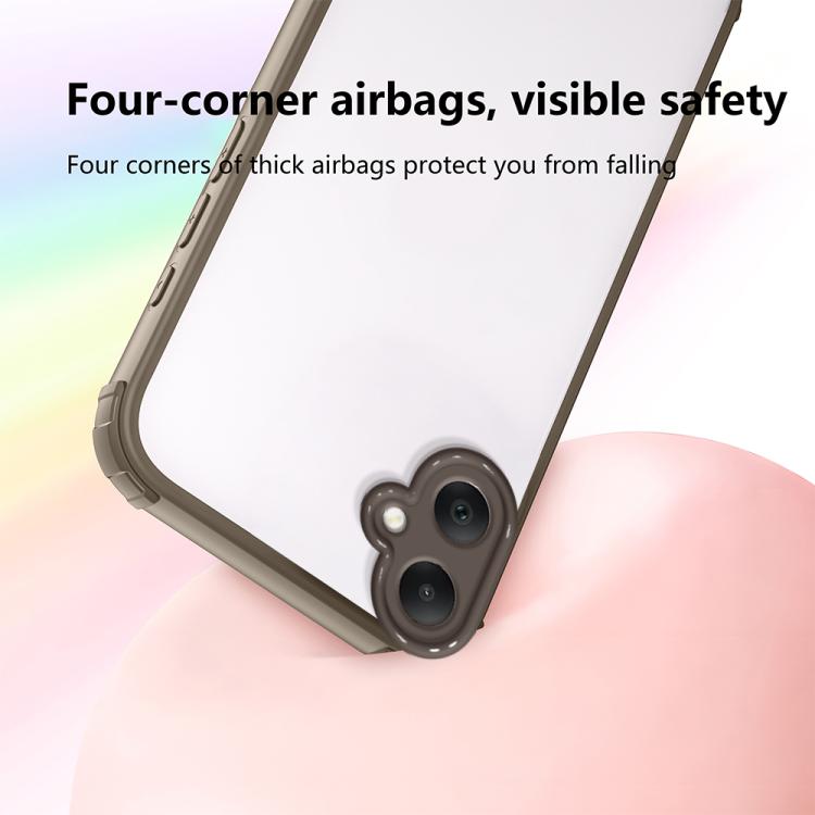 For Samsung Galaxy A06 5G Four Corners Shield Shockproof TPU Hybrid PC Phone Case
