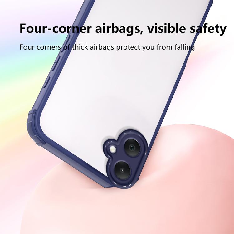 For Samsung Galaxy A06 5G Four Corners Shield Shockproof TPU Hybrid PC Phone Case