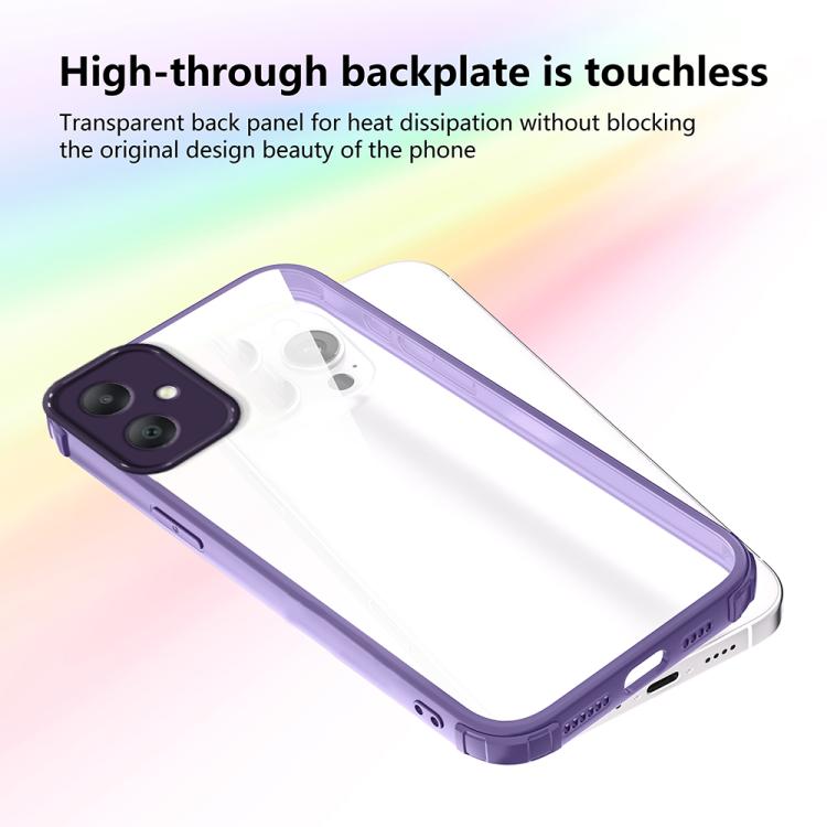 For Samsung Galaxy A07 4G Four Corners Shield Shockproof TPU Hybrid PC Phone Case