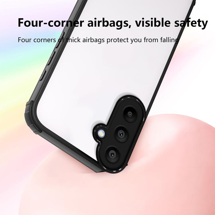 For Samsung Galaxy A15 4G / 5G Four Corners Shield Shockproof TPU Hybrid PC Phone Case