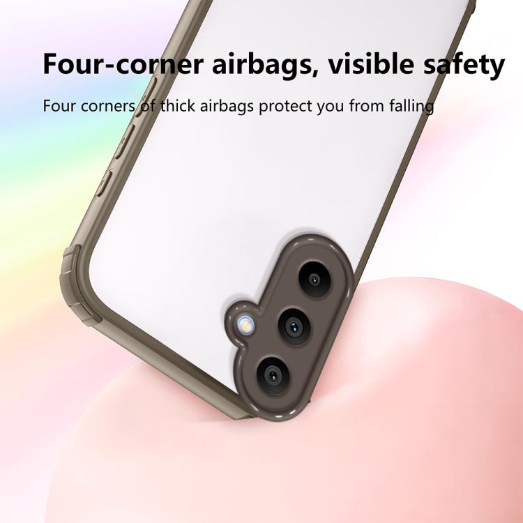 For Samsung Galaxy A15 4G / 5G Four Corners Shield Shockproof TPU Hybrid PC Phone Case