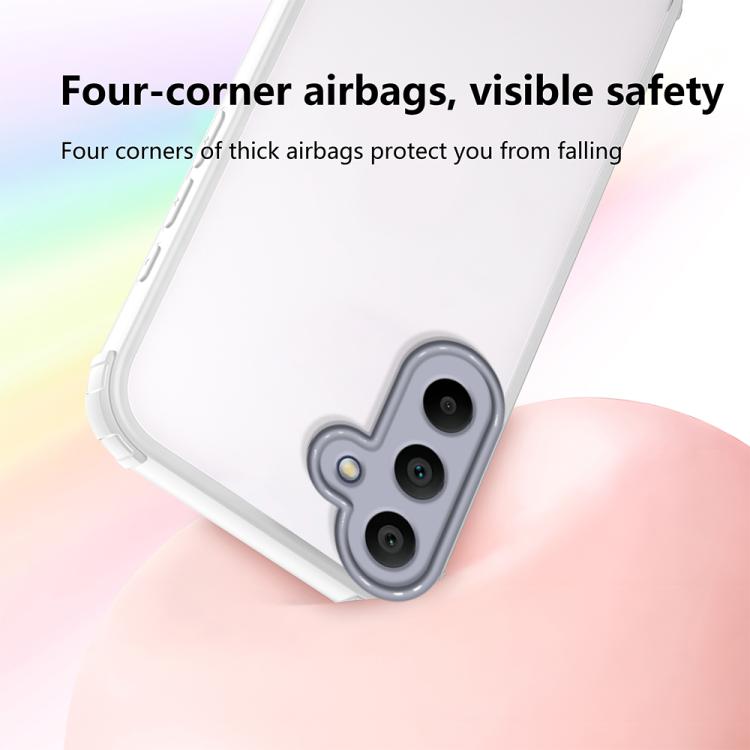 For Samsung Galaxy A16 4G / 5G Four Corners Shield Shockproof TPU Hybrid PC Phone Case