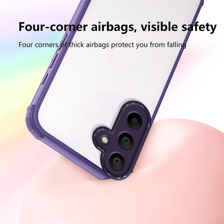 For Samsung Galaxy A16 4G / 5G Four Corners Shield Shockproof TPU Hybrid PC Phone Case