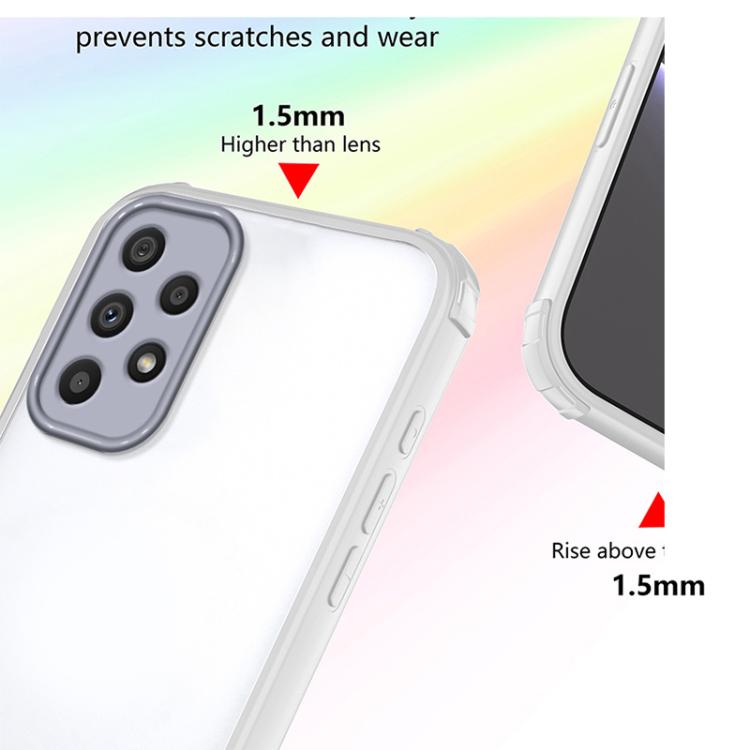 For Samsung Galaxy A33 5G Four Corners Shield Shockproof TPU Hybrid PC Phone Case