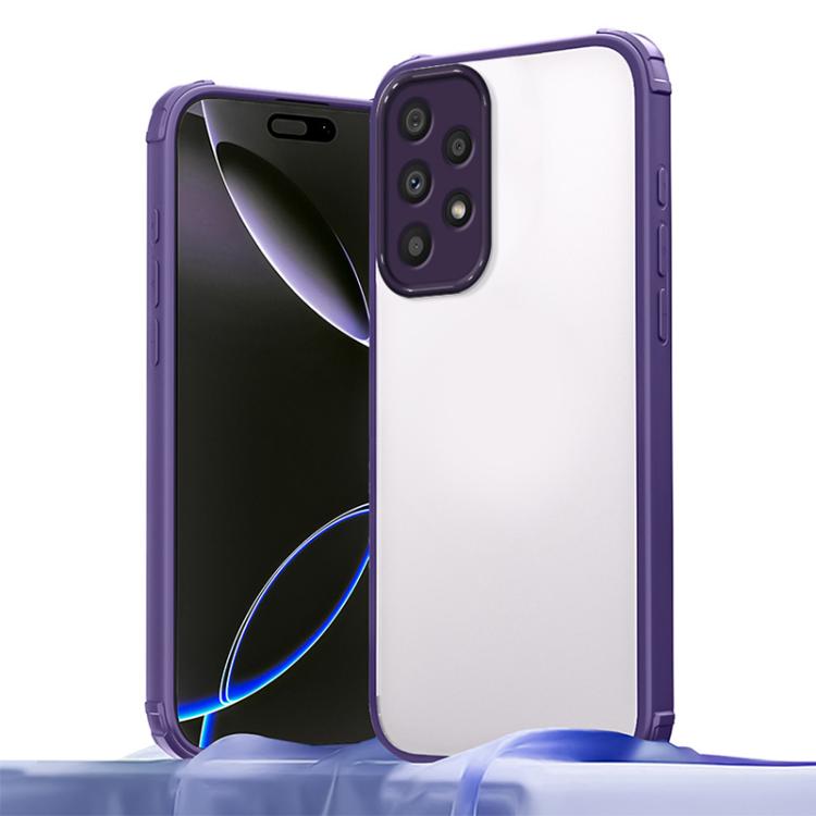 For Samsung Galaxy A33 5G Four Corners Shield Shockproof TPU Hybrid PC Phone Case