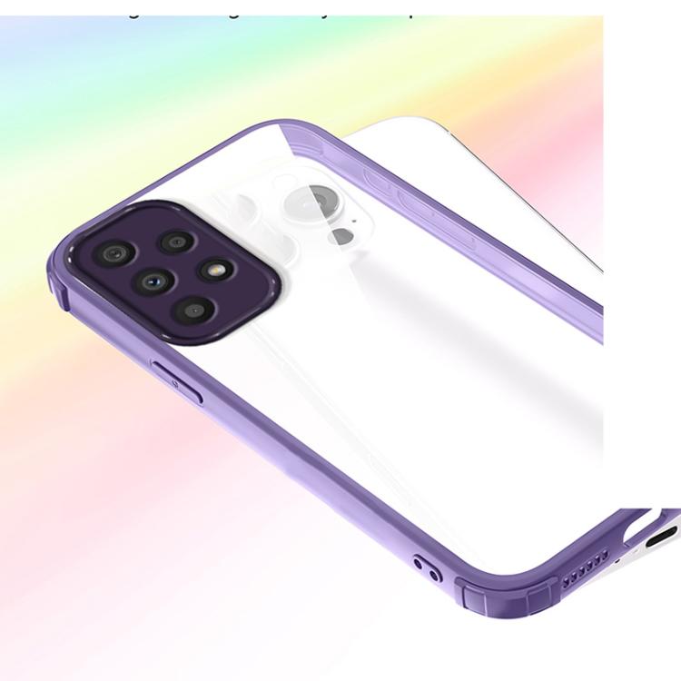 For Samsung Galaxy A33 5G Four Corners Shield Shockproof TPU Hybrid PC Phone Case