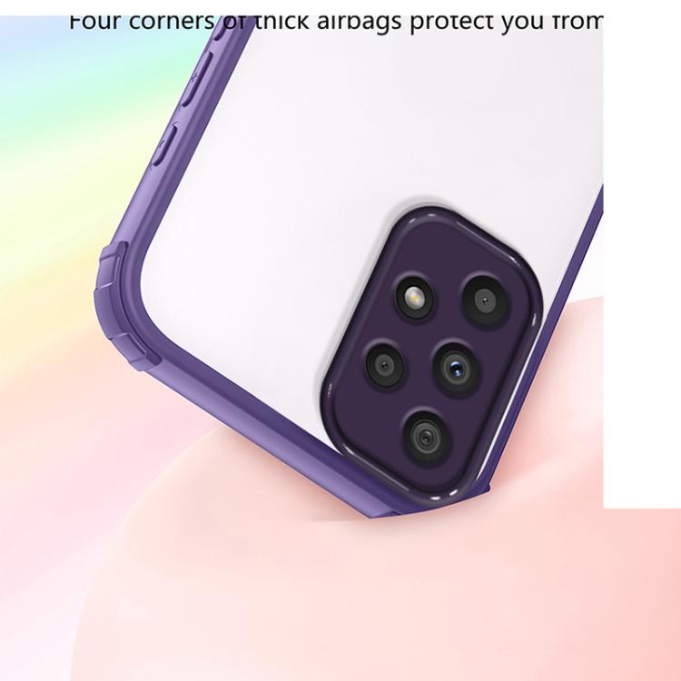 For Samsung Galaxy A33 5G Four Corners Shield Shockproof TPU Hybrid PC Phone Case