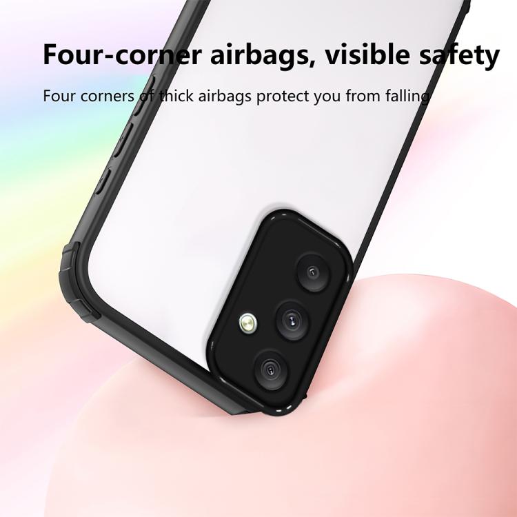 For Samsung Galaxy A35 5G Four Corners Shield Shockproof TPU Hybrid PC Phone Case
