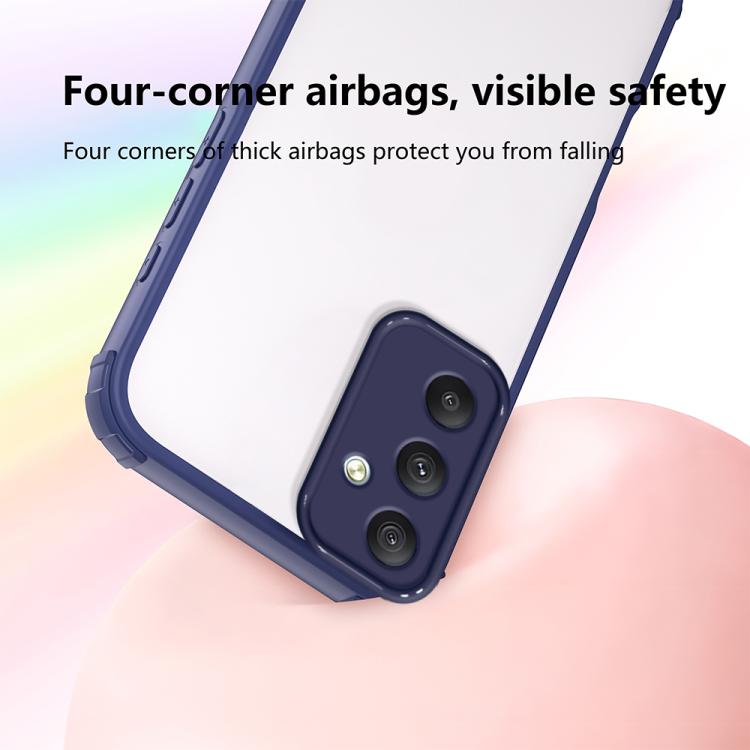 For Samsung Galaxy A35 5G Four Corners Shield Shockproof TPU Hybrid PC Phone Case