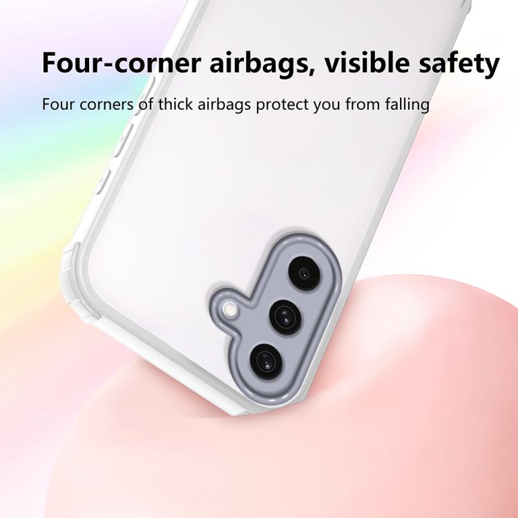 For Samsung Galaxy A36 5G Four Corners Shield Shockproof TPU Hybrid PC Phone Case