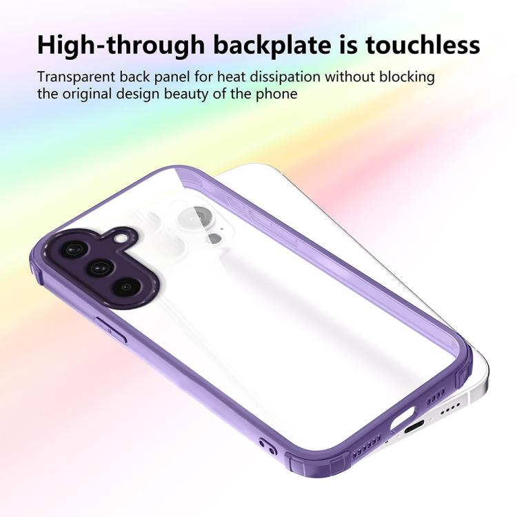 For Samsung Galaxy A36 5G Four Corners Shield Shockproof TPU Hybrid PC Phone Case