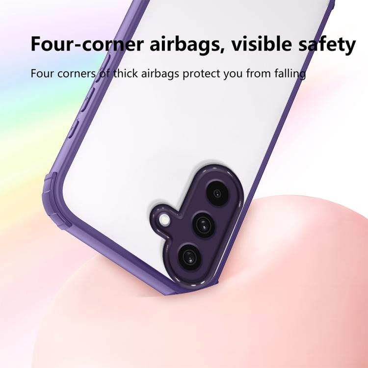 For Samsung Galaxy A36 5G Four Corners Shield Shockproof TPU Hybrid PC Phone Case