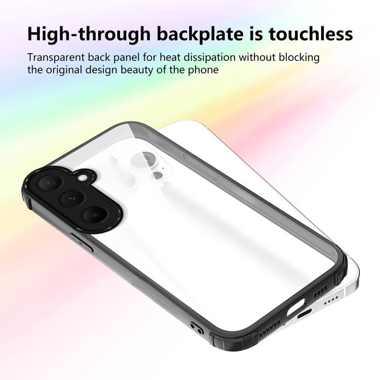 For Samsung Galaxy A56 5G Four Corners Shield Shockproof TPU Hybrid PC Phone Case
