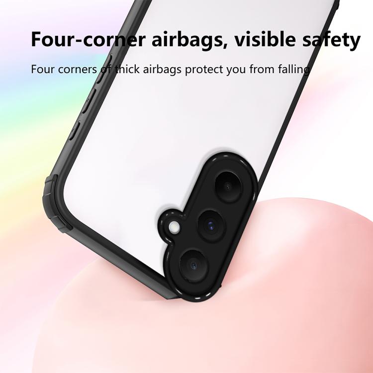 For Samsung Galaxy A56 5G Four Corners Shield Shockproof TPU Hybrid PC Phone Case