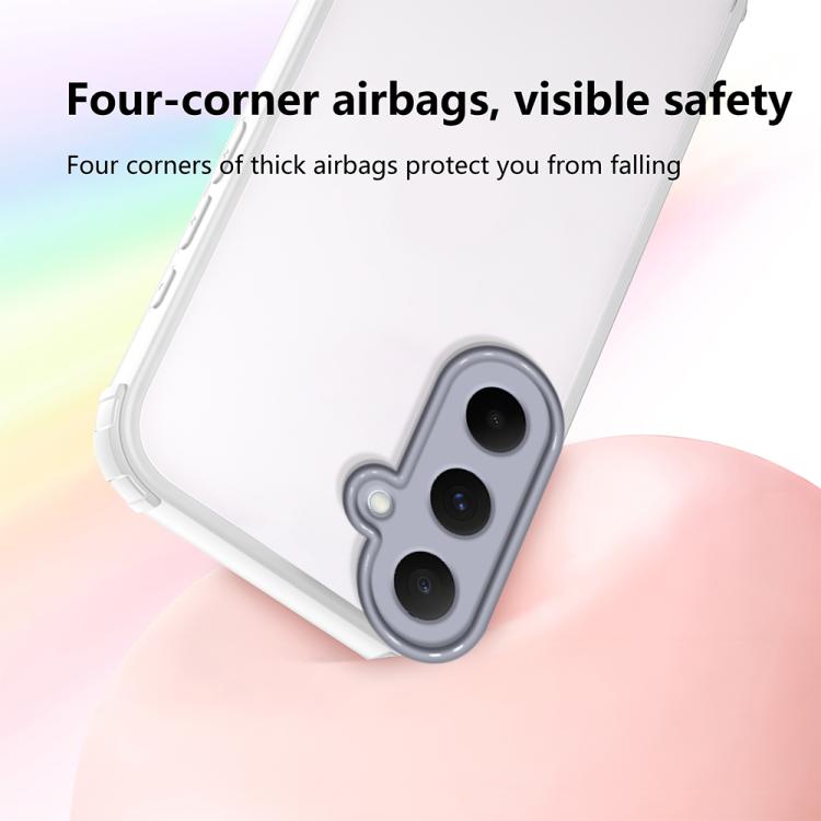 For Samsung Galaxy A56 5G Four Corners Shield Shockproof TPU Hybrid PC Phone Case