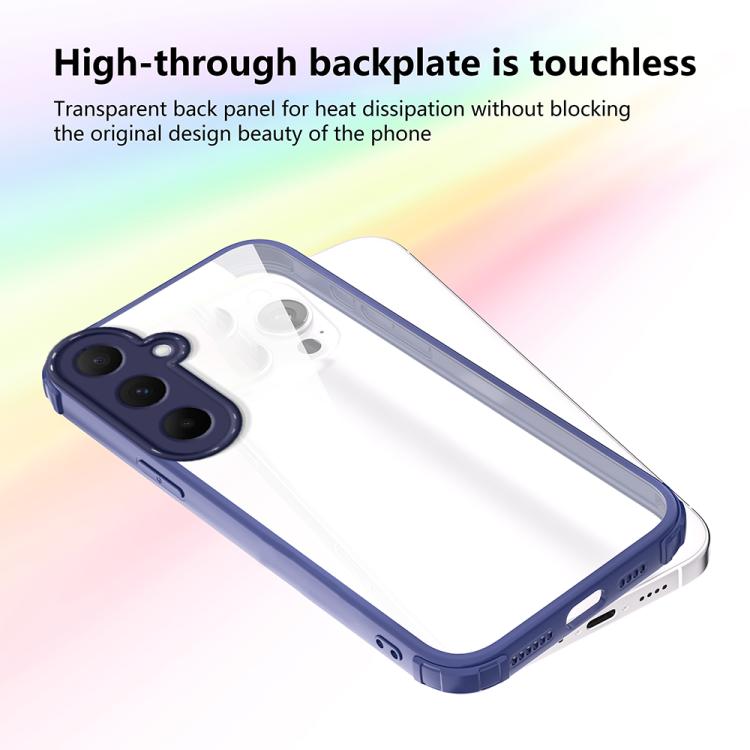 For Samsung Galaxy A56 5G Four Corners Shield Shockproof TPU Hybrid PC Phone Case