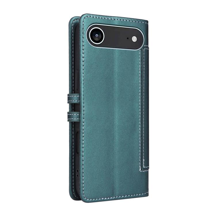 For iPhone Air Stitched Magnetic Buckle Leather Phone Case