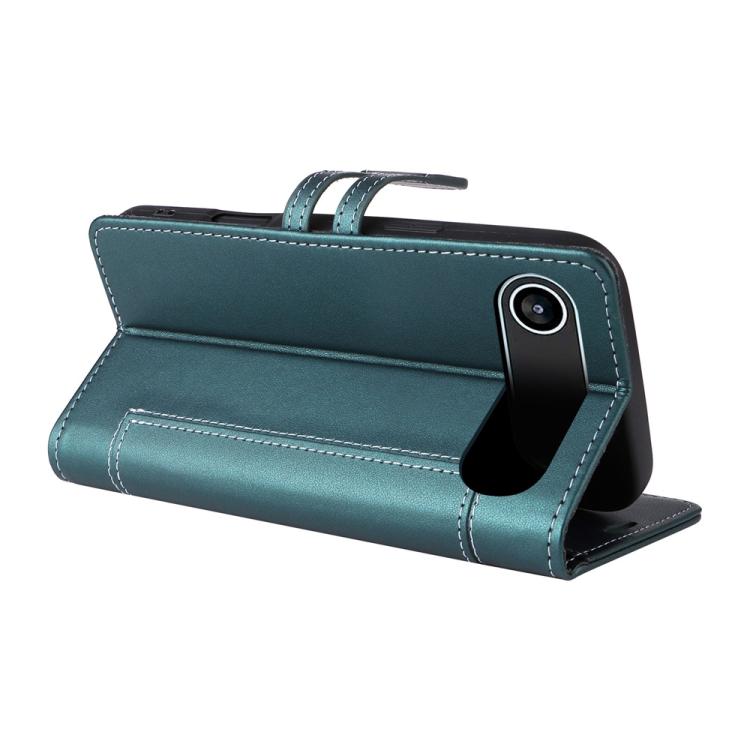 For iPhone Air Stitched Magnetic Buckle Leather Phone Case