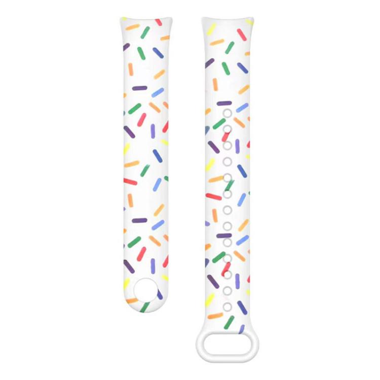 For Xiaomi Smart Band 10 / 9 / 8 xDfind Rainbow Printing TPU Watch Band