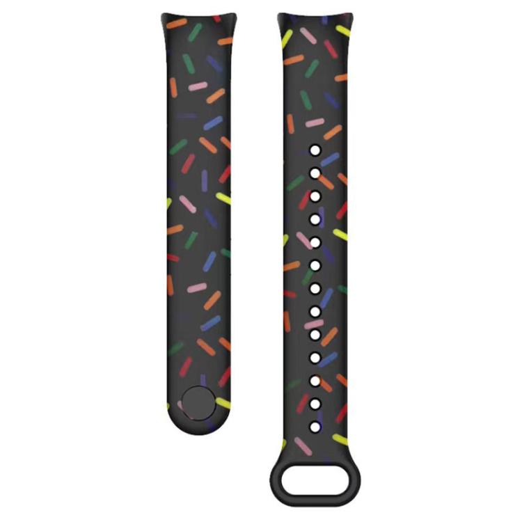 For Xiaomi Smart Band 10 / 9 / 8 xDfind Rainbow Printing TPU Watch Band