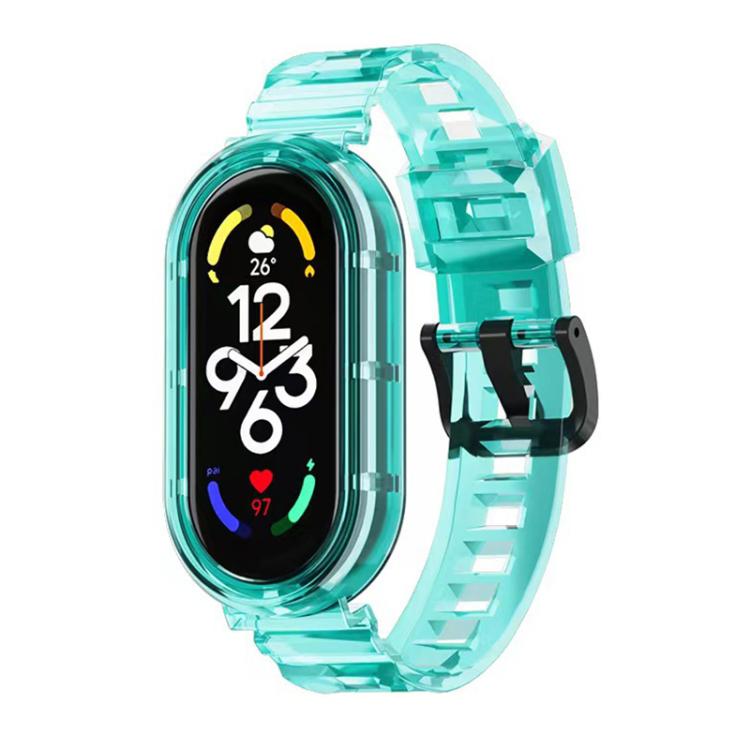 For Xiaomi Smart Band 10 / 9 / 8 xDfind Glacier Armor Integrated Cover TPU Watch Band
