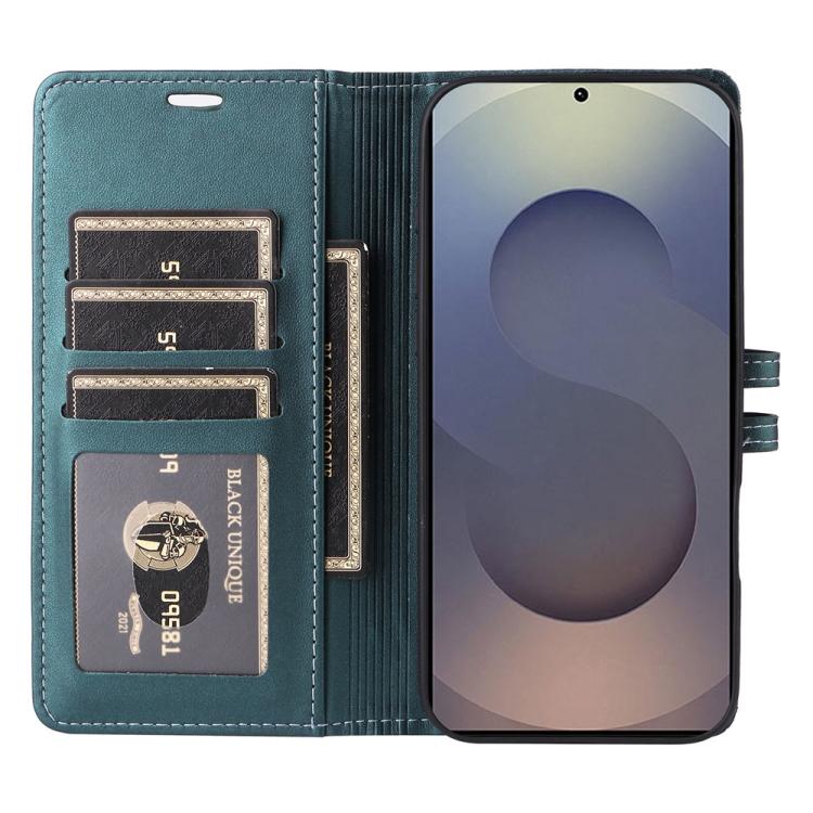 For Samsung Galaxy S25 Ultra 5G Stitched Magnetic Buckle Leather Phone Case