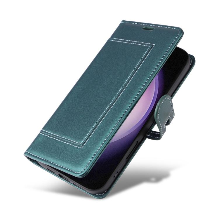 Samsung Galaxy S23+ 5G Stitched Magnetic Buckle Leather Phone Case