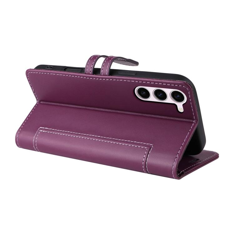 Samsung Galaxy S23+ 5G Stitched Magnetic Buckle Leather Phone Case