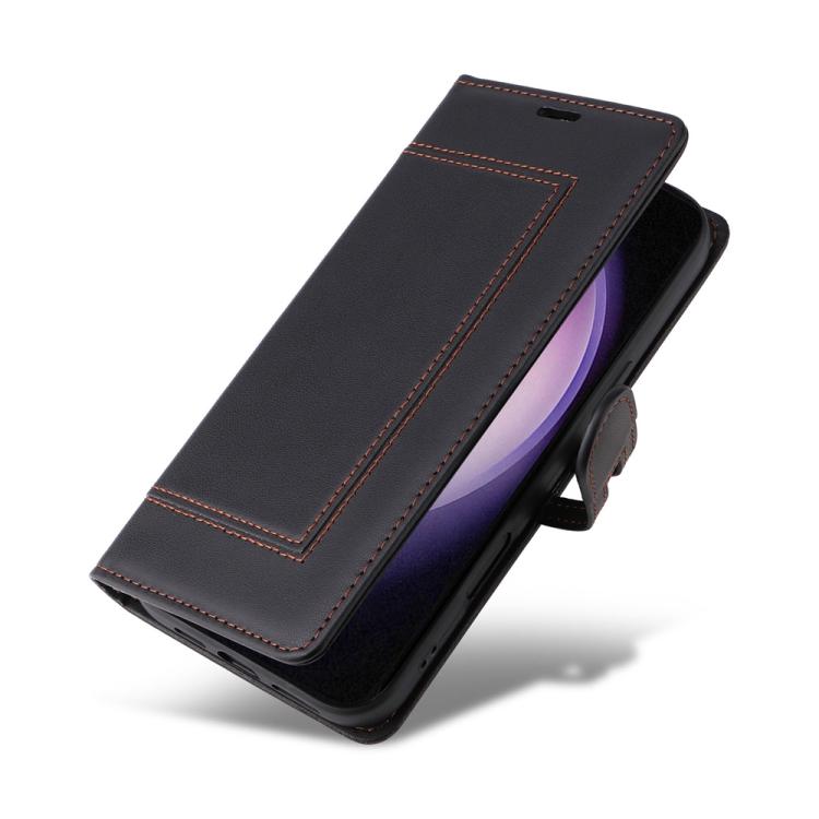 Samsung Galaxy S23+ 5G Stitched Magnetic Buckle Leather Phone Case