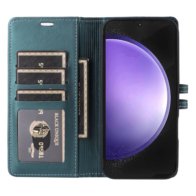 For Samsung Galaxy S23 FE 5G Stitched Magnetic Buckle Leather Phone Case