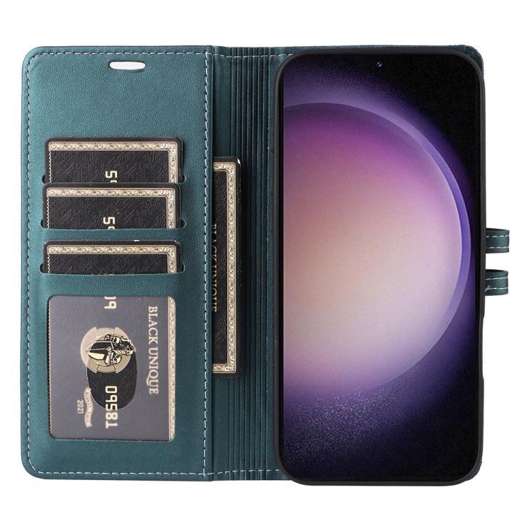 For Samsung Galaxy S23 5G Stitched Magnetic Buckle Leather Phone Case