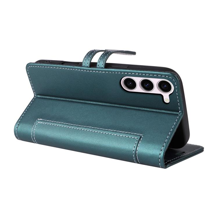For Samsung Galaxy S23 5G Stitched Magnetic Buckle Leather Phone Case