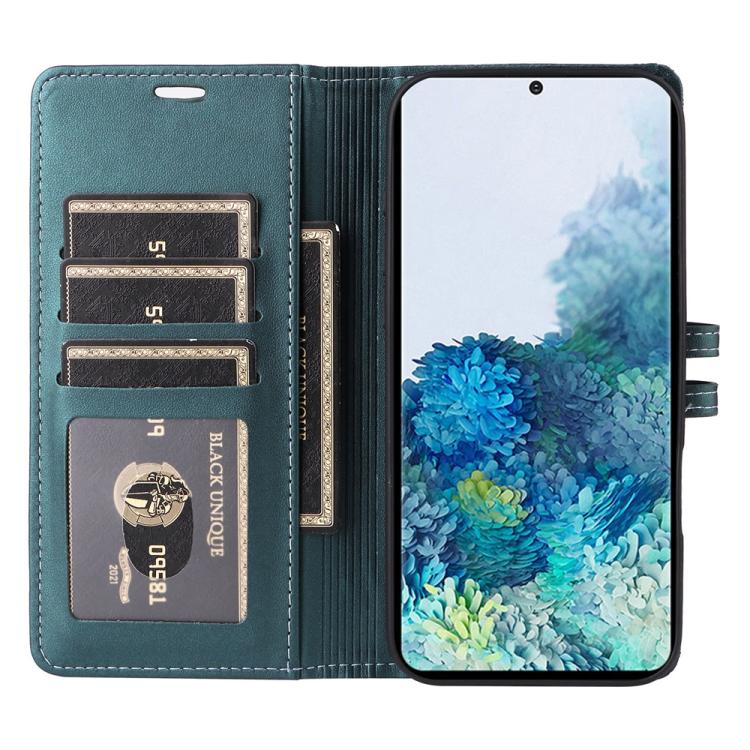 For Samsung Galaxy S20+ Stitched Magnetic Buckle Leather Phone Case