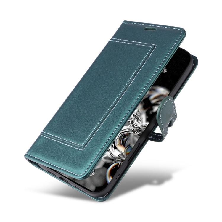 For Samsung Galaxy S20 Ultra Stitched Magnetic Buckle Leather Phone Case