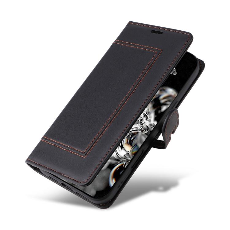 For Samsung Galaxy S20 Ultra Stitched Magnetic Buckle Leather Phone Case
