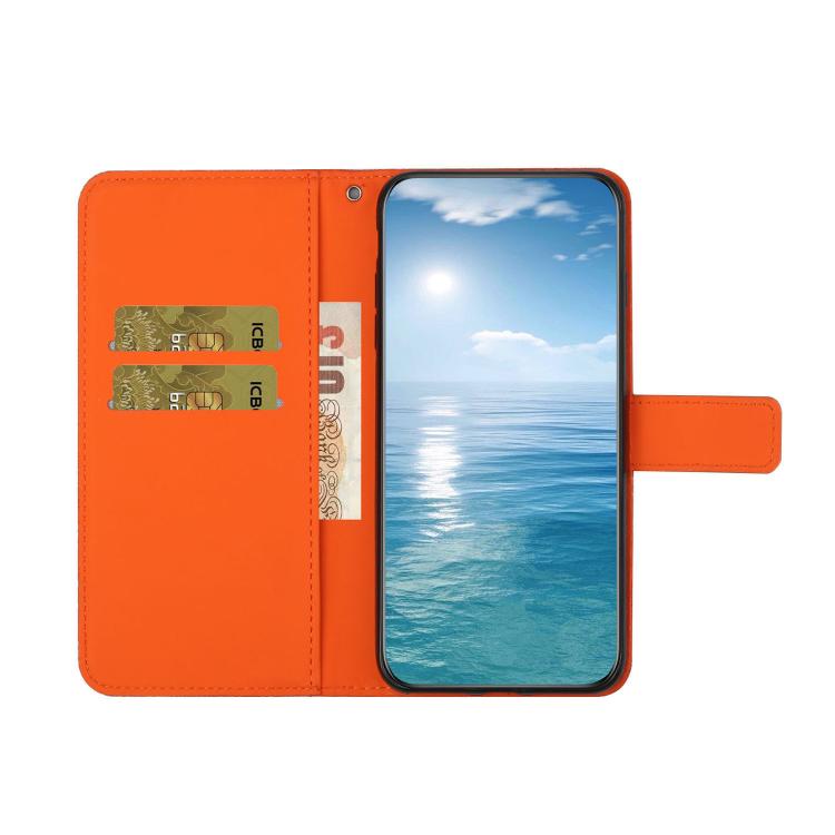 For iPhone 17 Pro Ethnic Style Embossed Pattern Leather Phone Case