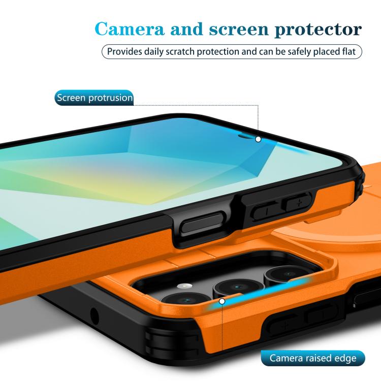 For Samsung Galaxy A16 5G / 4G Sliding Camshield MagSafe Holder Phone Case