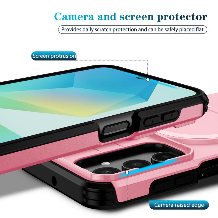For Samsung Galaxy A16 5G / 4G Sliding Camshield MagSafe Holder Phone Case